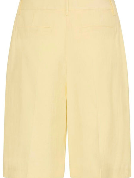 Butter Yellow Bermuda Shorts by B Young