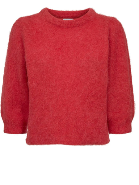 Fiery Red Soft Jumper By Nümph