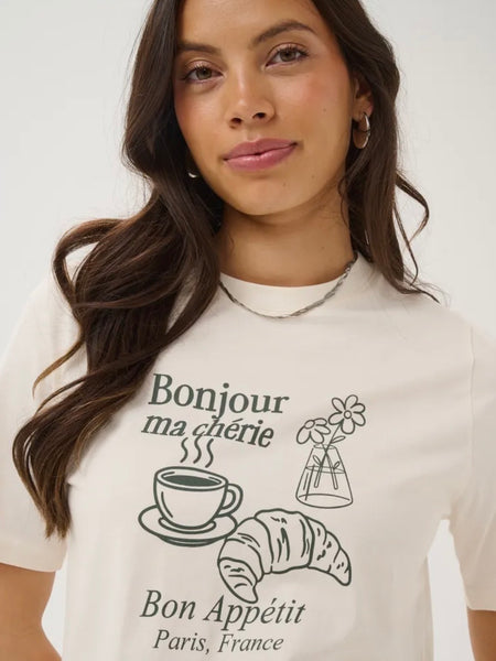 Bonjour Ma Chérie Graphic T-Shirt Shirt By Saint Tropez