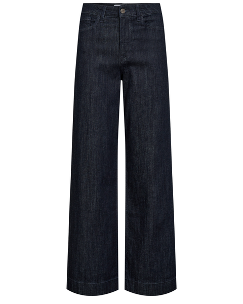 Dark Denim 32" Wide Leg Jean by Nümph