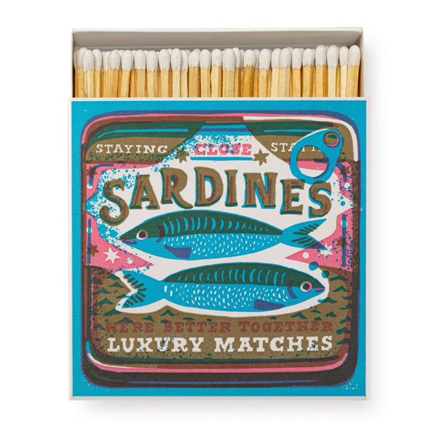 Sardine Square Matchboxes