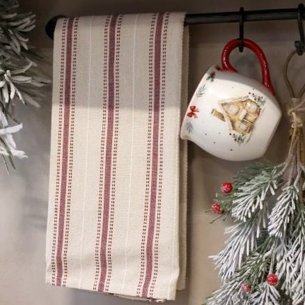 Heritage Stripe Tea Towel