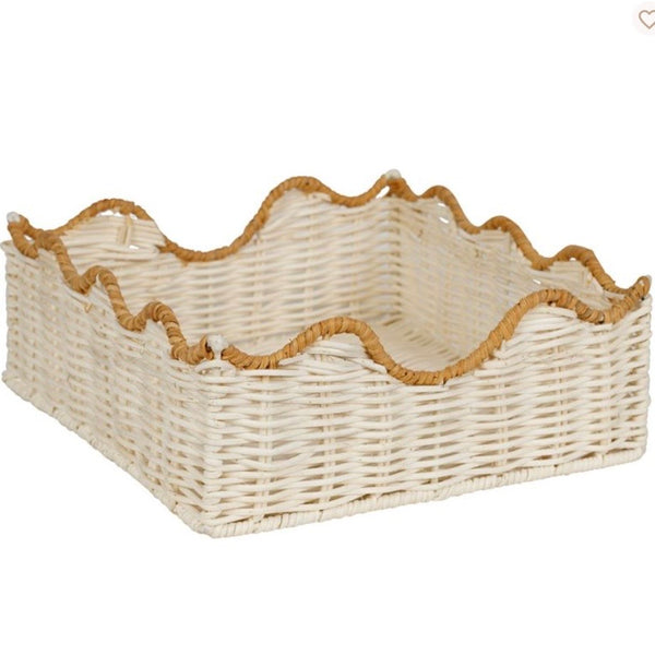 Natural Woven Napkin Basket