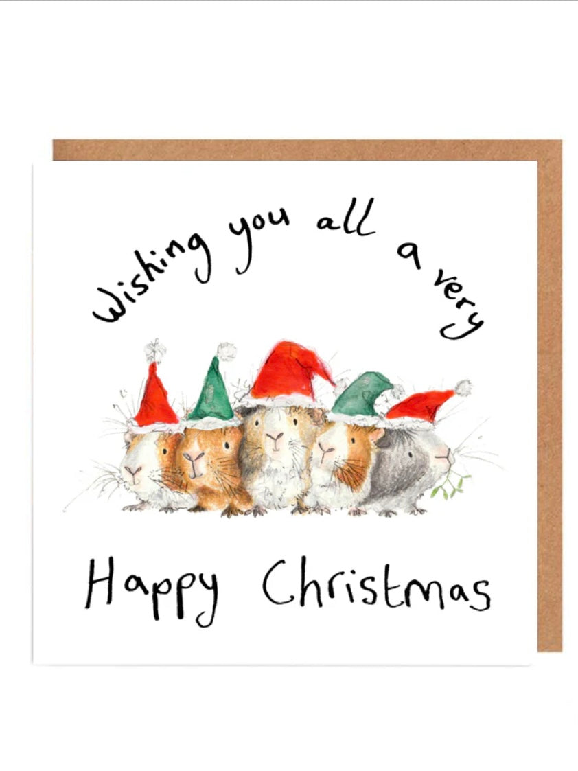 Guinea Pig Group Charity Christmas Card