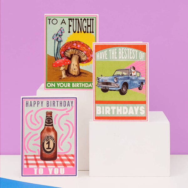 To A Funghi Birthday Greeting Card by Thistle