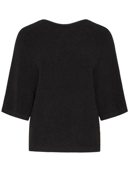 Anthracite Sparkle Knit By ICHI