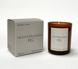 Mediterranean Fig Heritage Range - 20cl Amber Candle