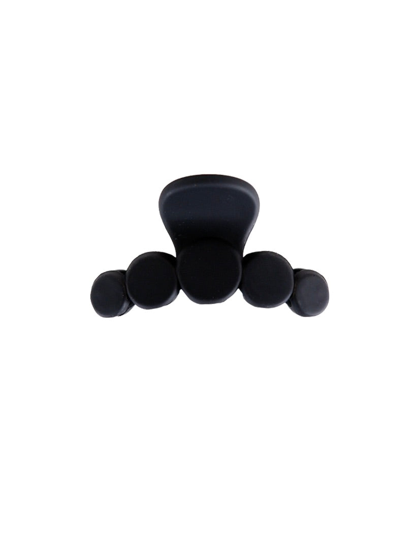 Black Mini Claw Clip by Black Colour