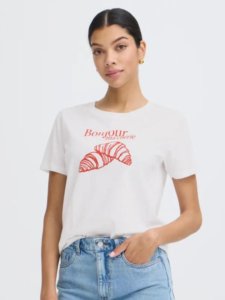 Croissant Graphic Tee by B Young