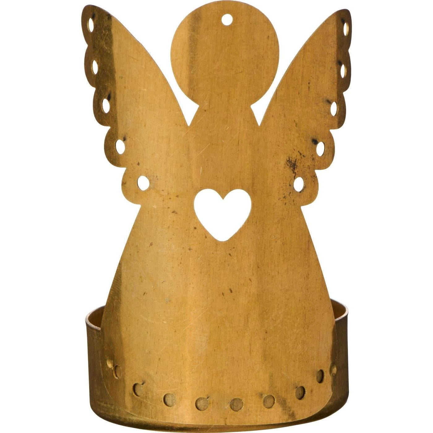 Brass Angel Candle Holder