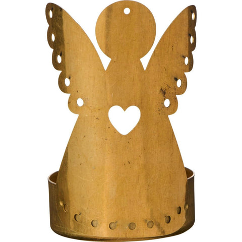 Brass Angel Candle Holder