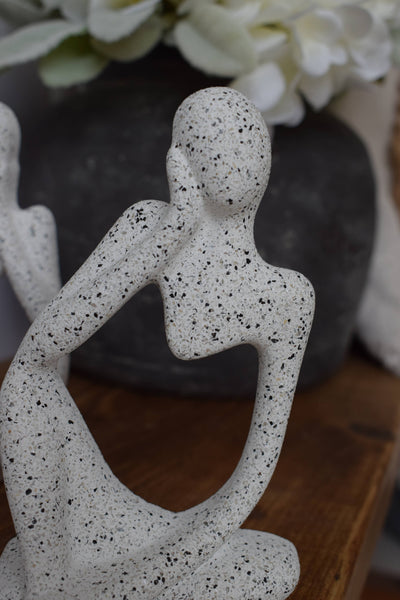 Concrete Sat Thinker Ornament