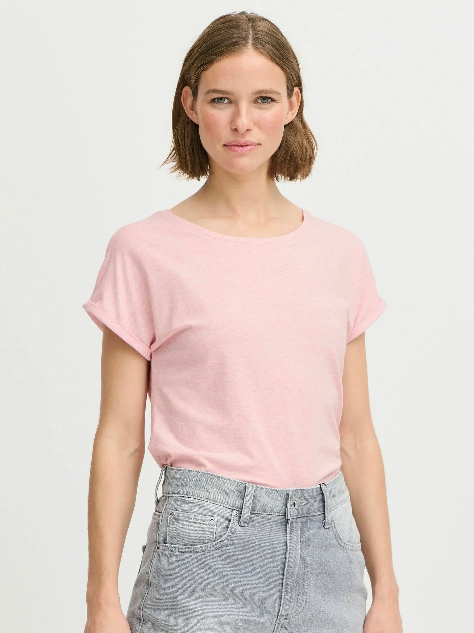Roseatte Pink Pamila T-Shirt by B Young
