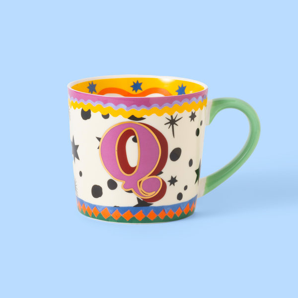 Alphabet Mugs by Eleanor Bowmer