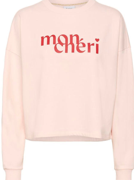 Pink Mon Chéri Sweatshirt By Saint Tropez