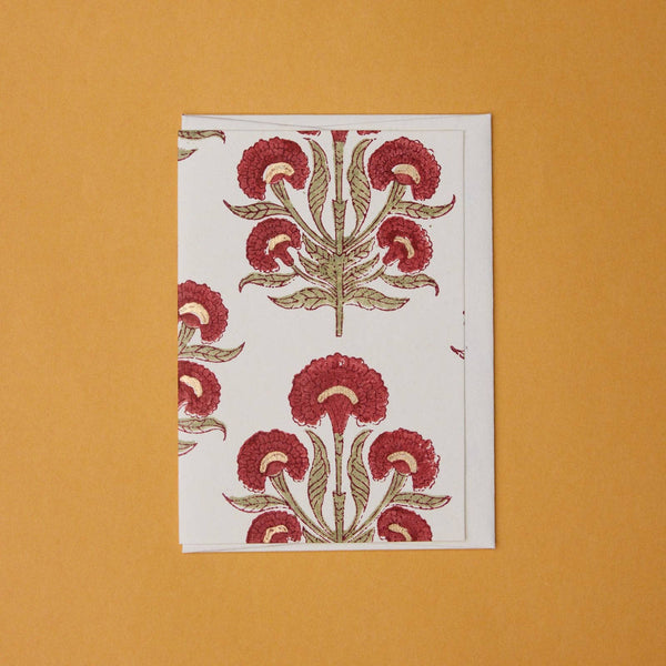 Aurora Winter Red Card