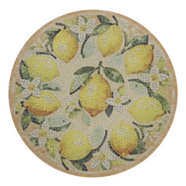 Lemon Mosaic Decorative Platter