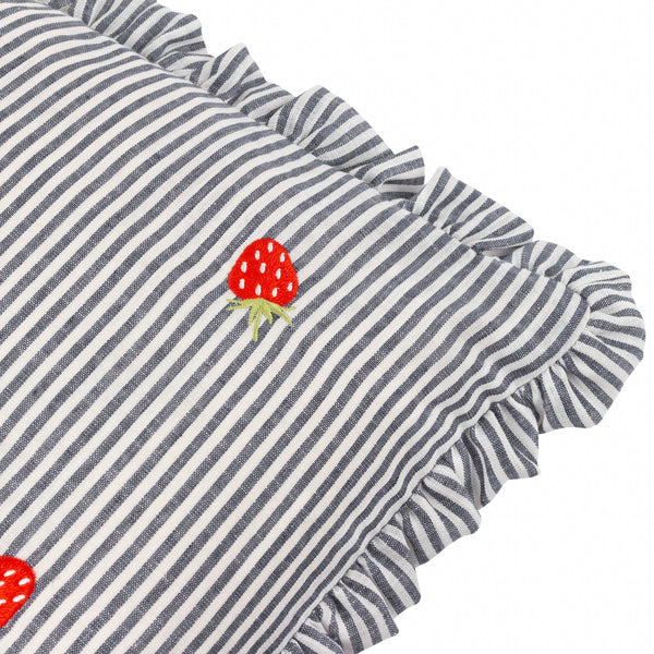 Les Fruites Strawberry Feather Cushion 30 x 50cm
