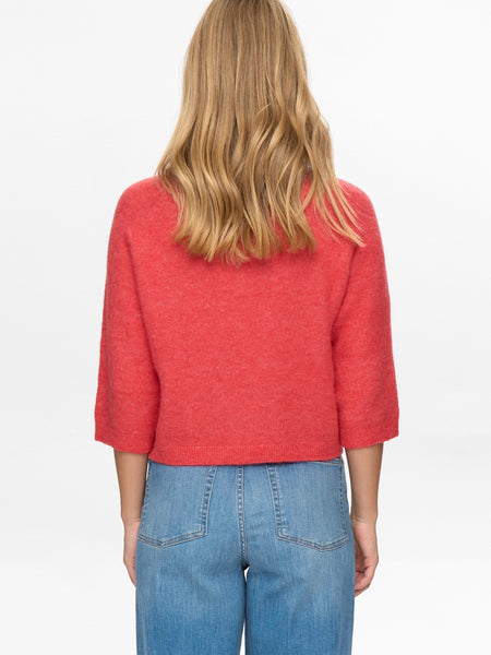 Coral Scallop Neck Knit By Nümph