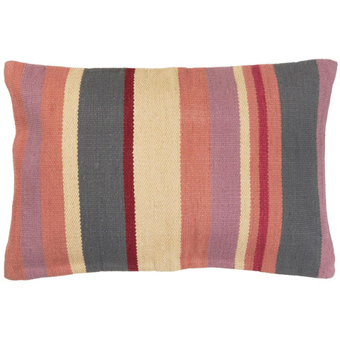 Multi Stripe Coloured Cushion