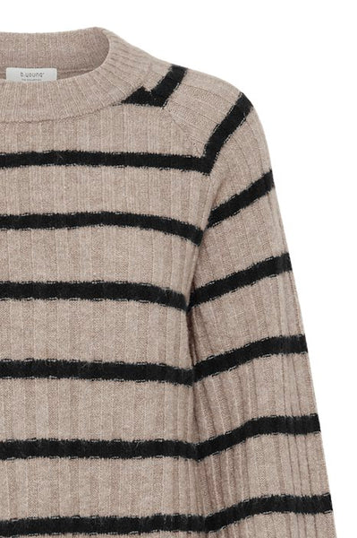 Black Striped Jumper by B Young