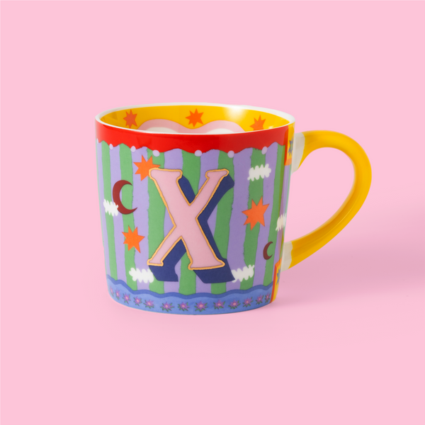 Alphabet Mugs by Eleanor Bowmer