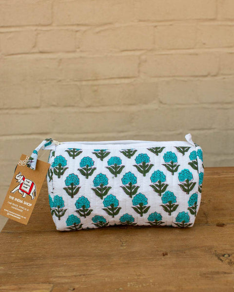 Blue Print Wash Bag
