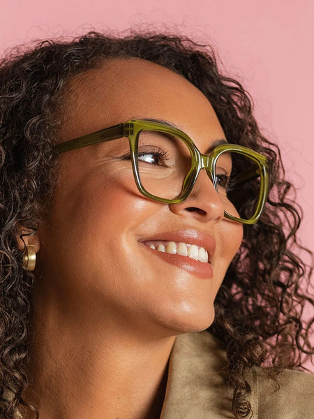 Olive ‘MADDIE’ Reading Glasses by Goodlookers
