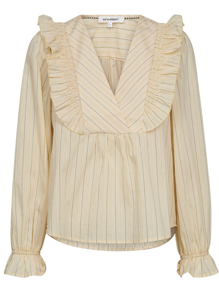 Soft Yellow Smock Blouse by Co Couture