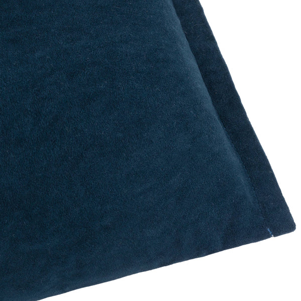 Indigo Merton Rectangular Velvet Cushion