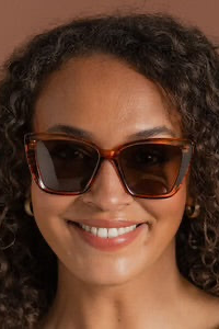 Polarised ‘VIVIENNE’ tortoiseshell Sunglasses By GoodLookers