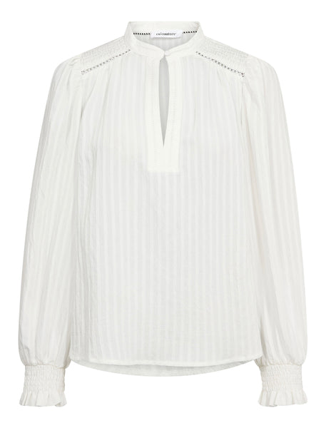 White Lace Blouse By Co Couture