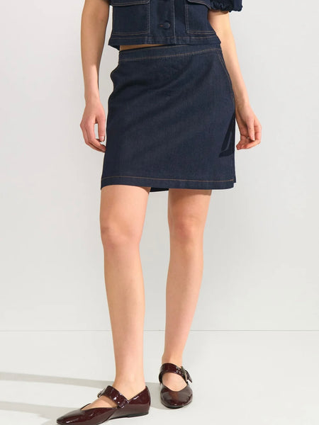 Denim Straight Skirt by Nümph