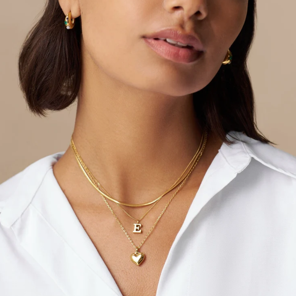 Waterproof Flat Snake Chain Necklace by Orelia