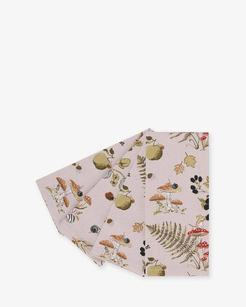 Autumn Forage Napkins by Sophie Allport