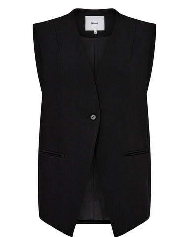 Black Waist Coat by Numph