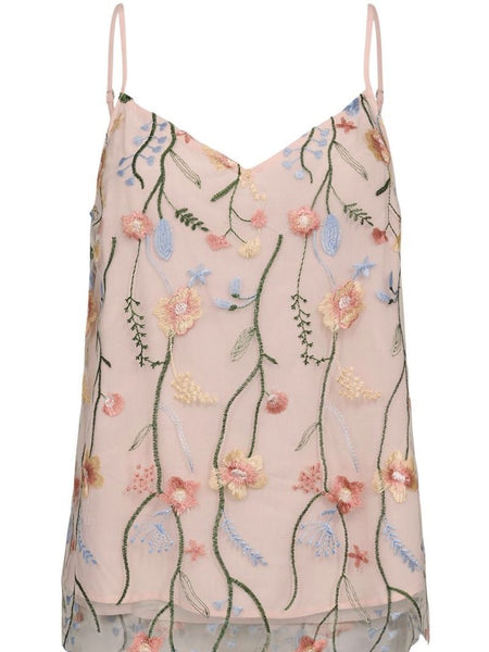 Floral Lace Cami Top by Numph