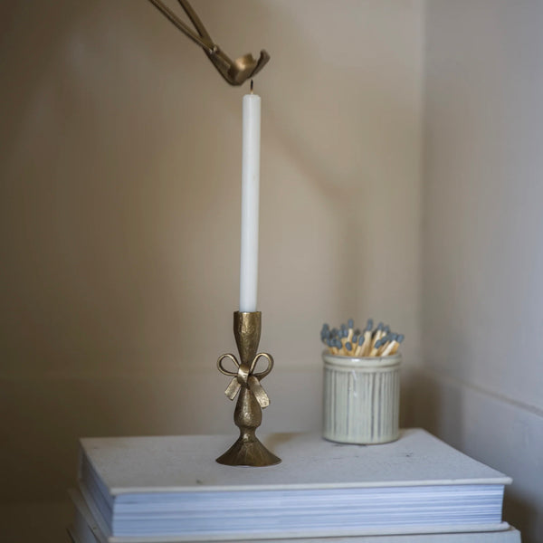 Antique Brass Bow Holder