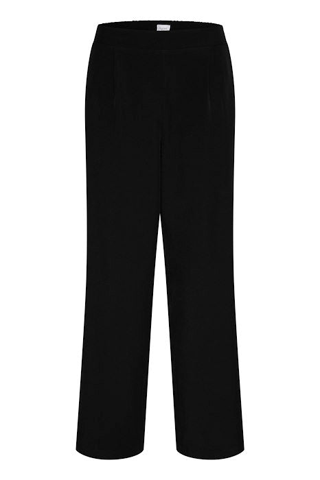 Black Wide Leg Pants by Saint Tropez