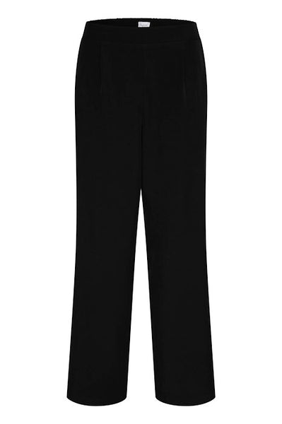 Black Wide Leg Pants by Saint Tropez