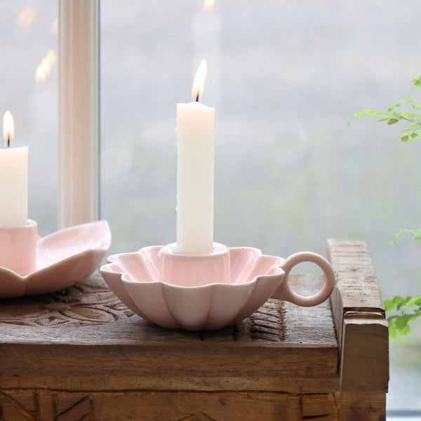 Rose Floral Candle  Holder