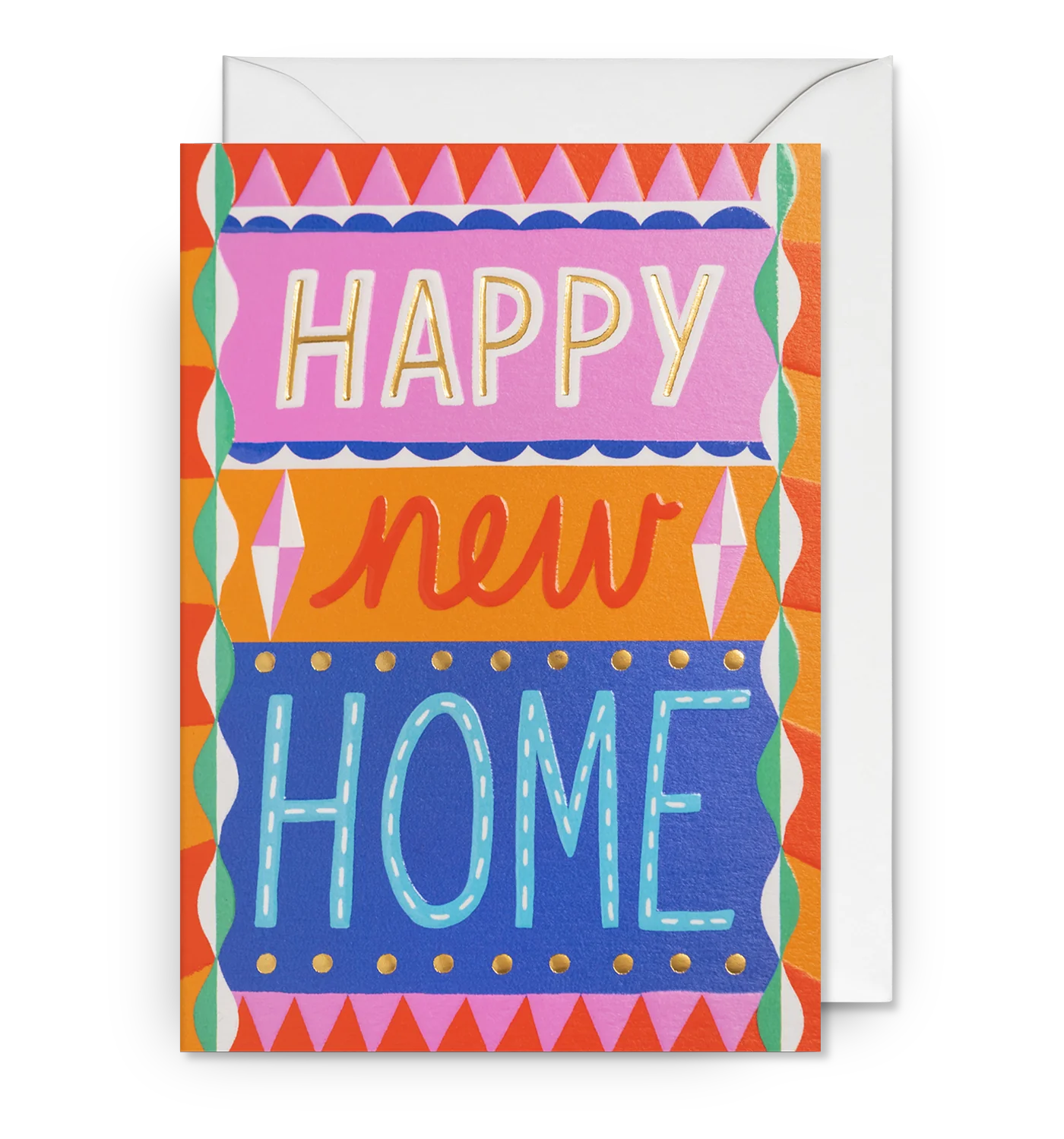 'Happy New Home' Greetings Card by Lagom