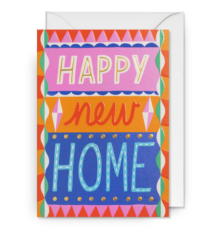 'Happy New Home' Greetings Card