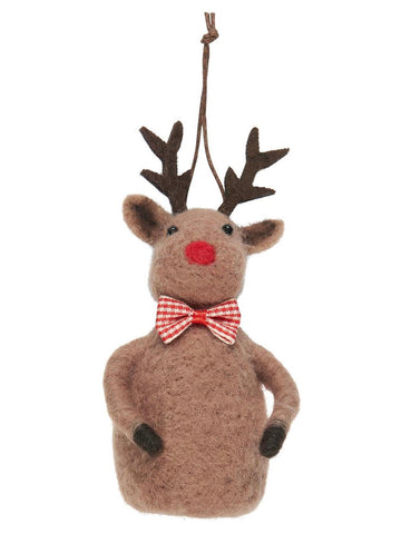 Rudolph Reindeer Hanging Tree Decoration