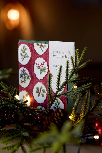 Scallop Tiles Christmas Pudding