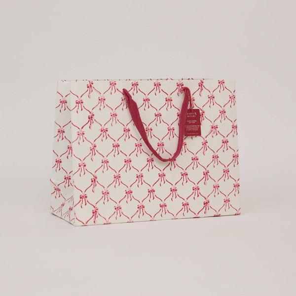 Large - Red Design Bags