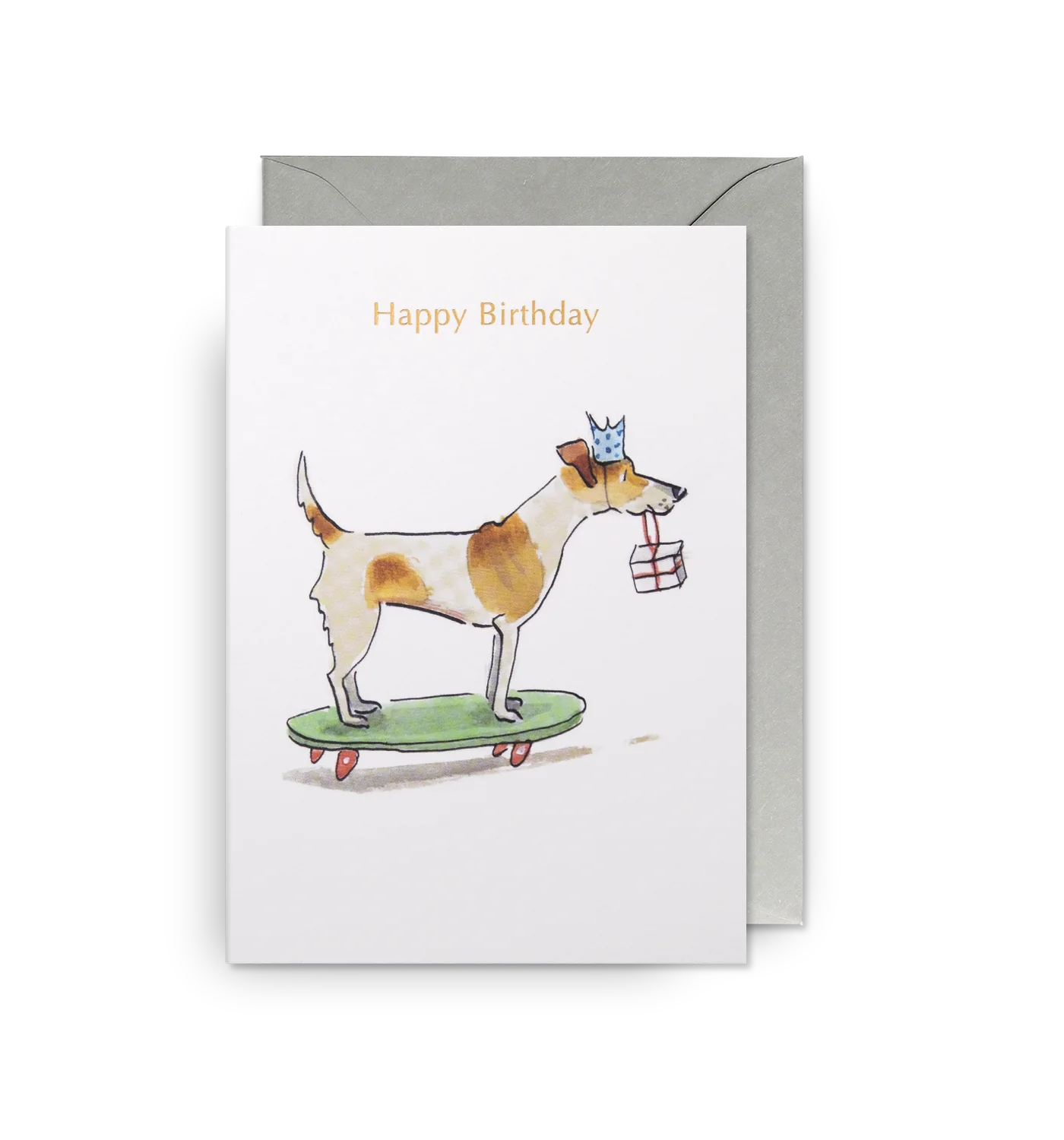 'Happy Birthday Skater Dog' By Lagom