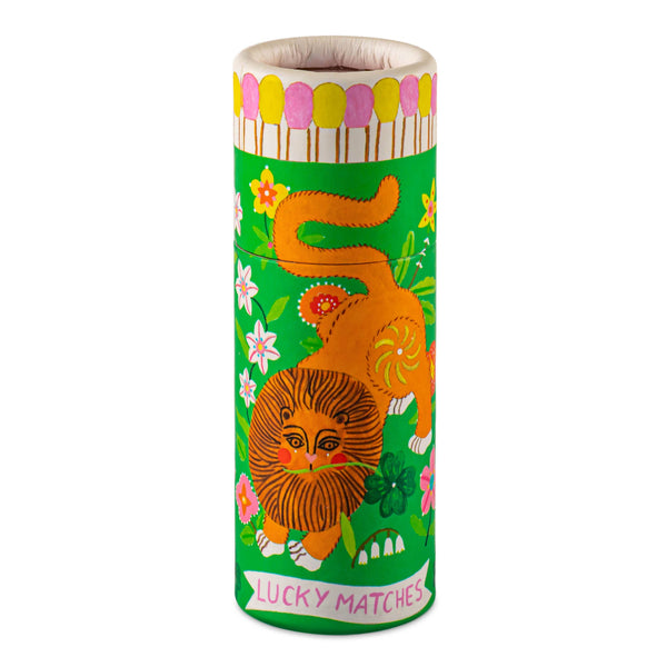 The Lion Small Cylinder Safety Matches