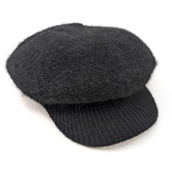 Black Baker Boy Hat