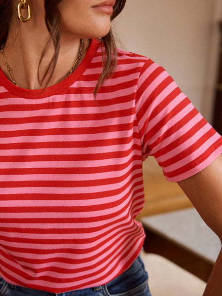Red Stripe T-Shirt